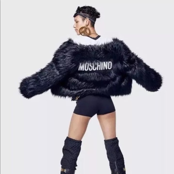 Moschino x H&M Black Faux Fur - Picture 3 of 3